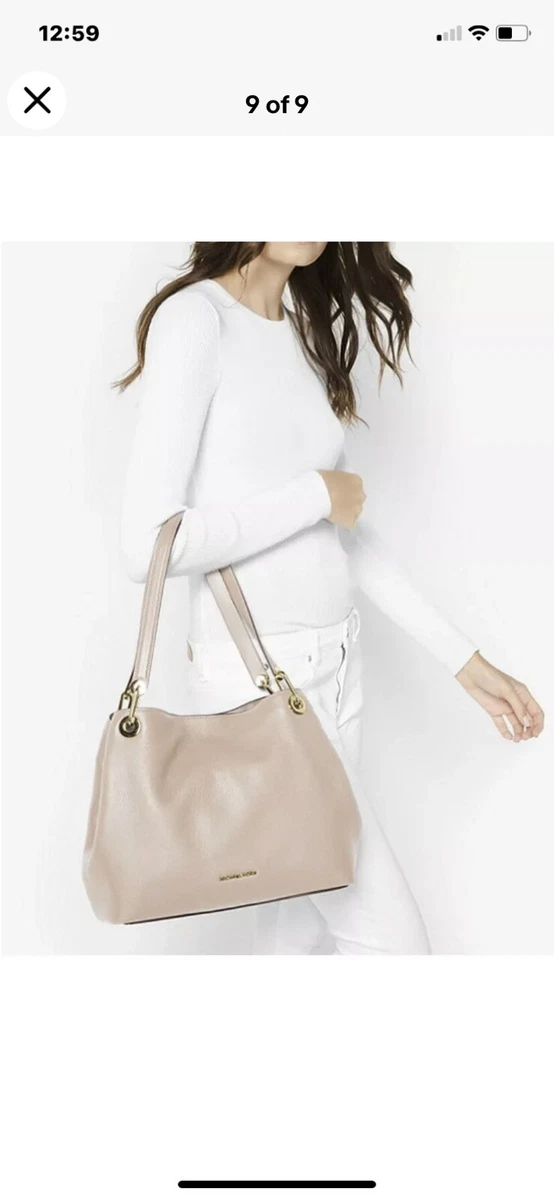 Michael kors leighton 2025 large shoulder tote
