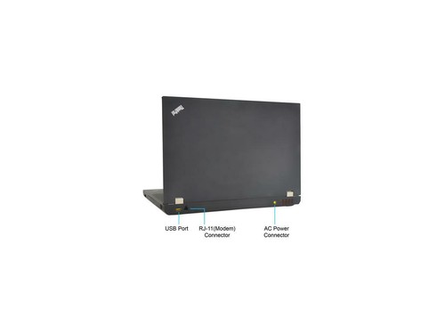Lenovo W510 15.5" Laptop Intel Core i7 1st Gen 720QM (1.60 GHz) 250 GB HDD 4 GB - Picture 4 of 4