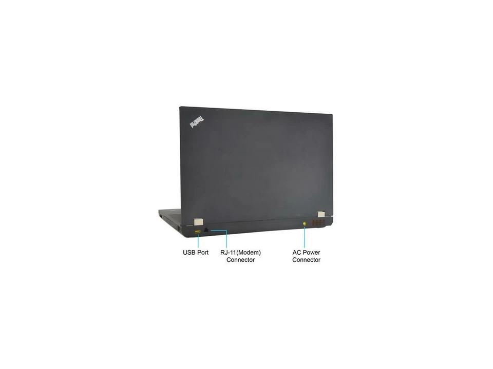 Lenovo W510 15.5" Laptop Intel Core i7 1st Gen 720QM (1.60 GHz) 250 GB HDD 4 GB - Image 4 of 4