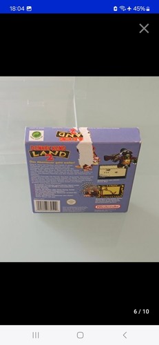 Nintendo Gameboy Donkey Kong Land 1986 Komplett Wie NEU mit OVP + Schutzhülle - Picture 5 of 12