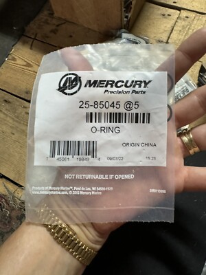 Mercury Orings # 25-85045 Pkg Of 5 Nip