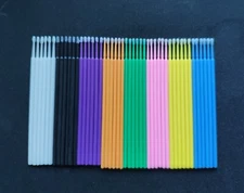 500Pcs Dental Micro Brush Disposable Materials Tooth Applicators Brush Cleaning