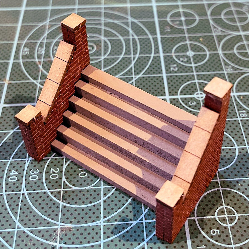 Maquette De Bâtiment Bas-relief OO - Échelle 1/76 - À Découper Et Monter - Neuf Pour Modélisme