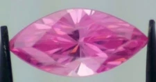 CUBIC ZIRCONIA PINK  COLOR 10 x 5 MM MARQUISE CUT