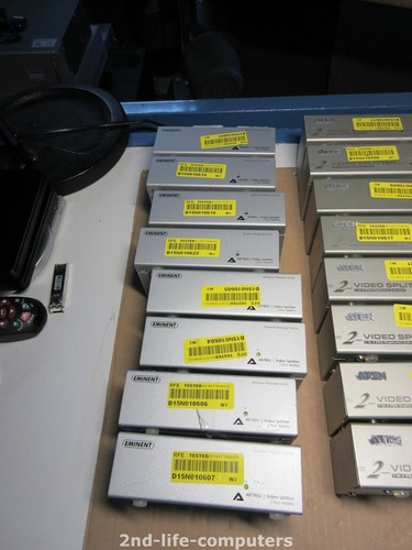 Eminent AB7802 2 Port 400Mhz Video Splitter - EXCL PSU & CABLES