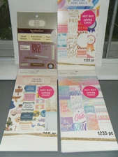 Lot Recollections Sticker Books  - Travel Voyage  Motivational Adulting Quotes