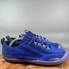 TSLA Bare Access Flex Women Blue Purple Barefoot Trail Running Shoes Size 7