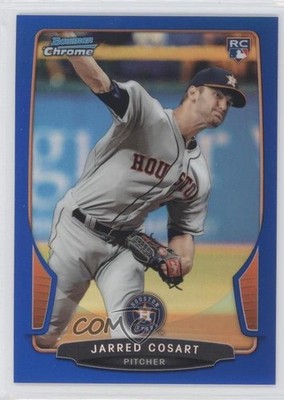 2013 Bowman Draft Chrome Blue Refractor 92/99 Jarred Cosart #36 0f8