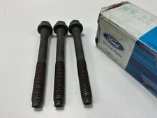 3 Ford F1az-6345-a 4.6l Engine Crankshaft Main Bearing Cap Bolts 3 Ford F1az-6345-a 4.6l Engine Crankshaft Main Bearing Cap Bolts