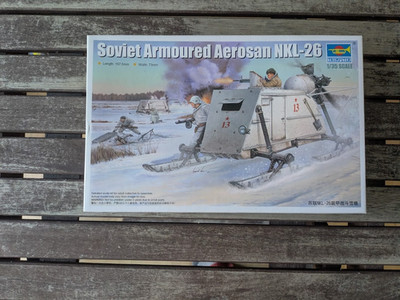 Soviet Armoured Aerosan NKL-26 Trumpeter | No. 02321 | 1:35