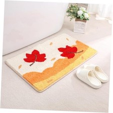 Super Absorbent Bath Rug, Non-Slip Plush Bathroom Carpet, Thick for Bathroom 