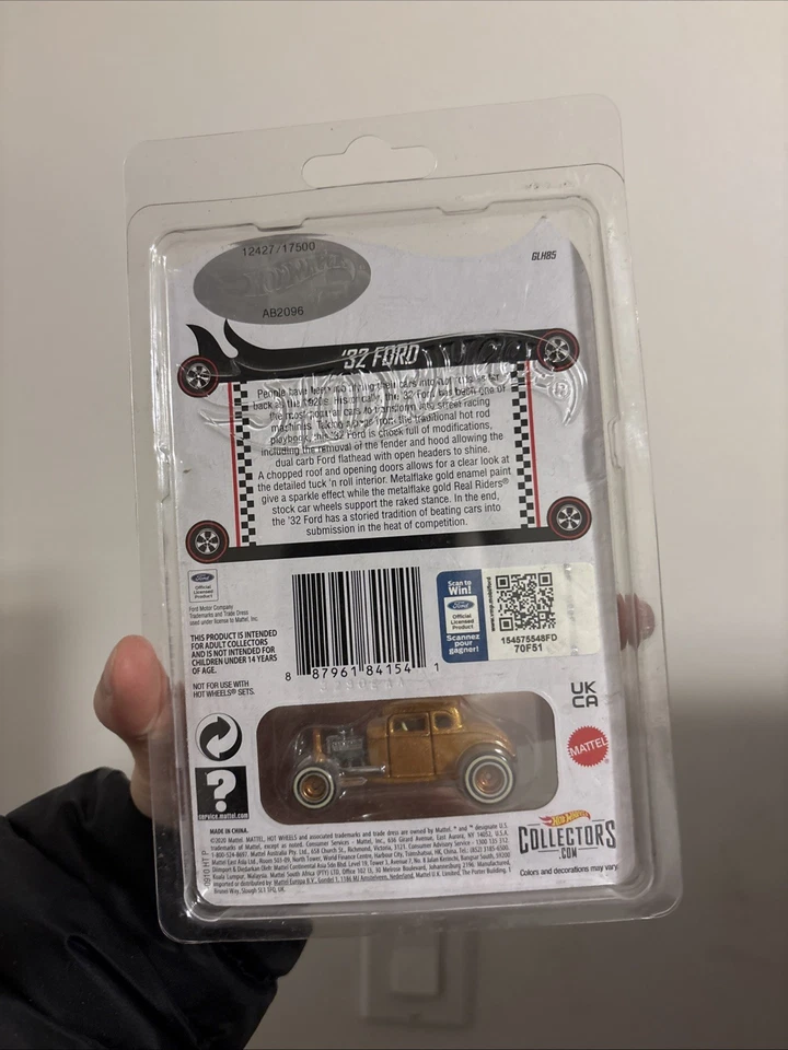 Ford 32 2021 Hot Wheels Redline Club exclusivo #9656/17500 Foto 2 de 3