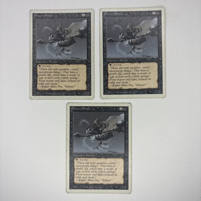 Frozen Shade Magic The Gathering Revised Edition Mtg 