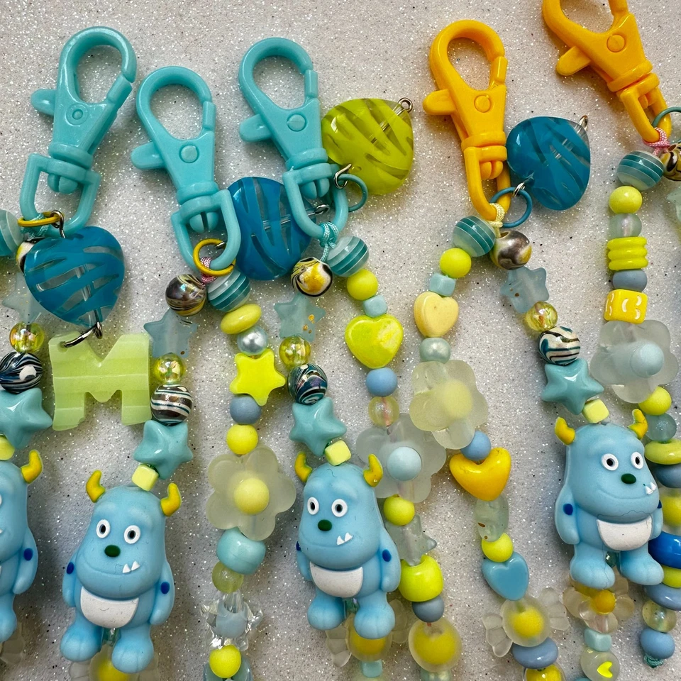 Sulley 3D charm - ciondoli borsa o portachiavi realizzati a mano - monster - Immagine 4 di 4