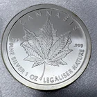 Silver Shield 1oz .999 Fine Silver Cannabis Round [AN1]