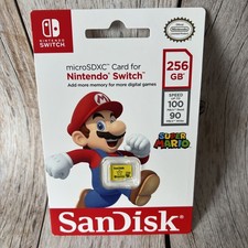 SanDisk 256GB microSDXC Micro SD Card for Nintendo Switch - BRAND NEW