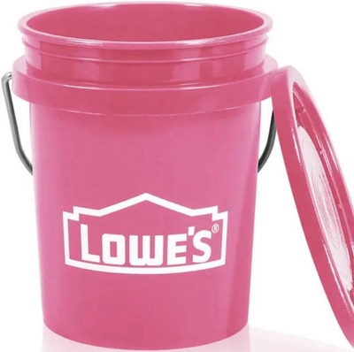 #ad Lowe’s Mini Pink Bucket $2.00