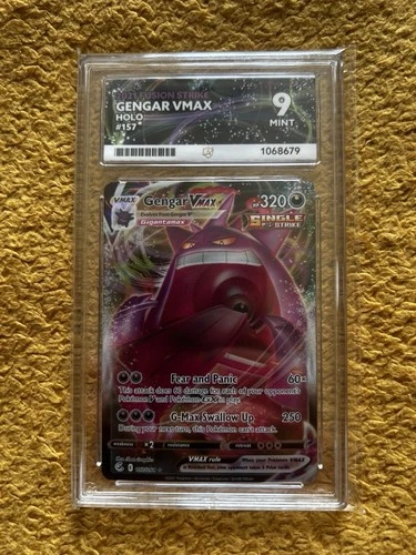 ACE 9 Gengar VMAX Holo 2021 Fusion Strike #157