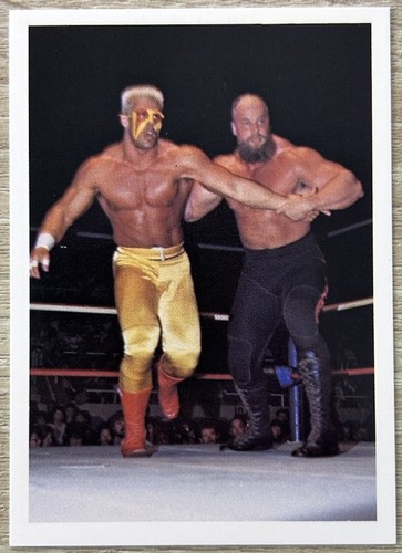 Warlord vs Sting #214 1988 Wonderama NWA card
