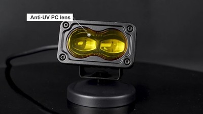 sae fog light pods Lights 3inch LED Pocket DOT Approved Street Legal Square Amber Pair The all new S2 Select Your Flavour From This Dropdown Menu:Mango Ice Colour=Blue Bourbon Stained Nicotine Salt