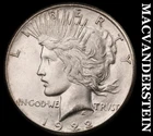 1922-S Peace Dollar- Silver Choice Gem Brilliant Uncirculated Clipped #i8066