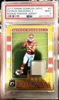 2017 Donruss Optic - Patrick Mahomes Rookie Jersey Psa 9 - Game Used - (RC,MEM)