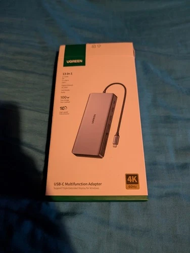 UGREEN Revodok Pro 313 Docking Station Triple Display, 13-in-1 USB C Dock £130