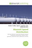 Frederic P. Miller (U. A.) | Maxwell Speed Distribution | Taschenbuch | Englisch