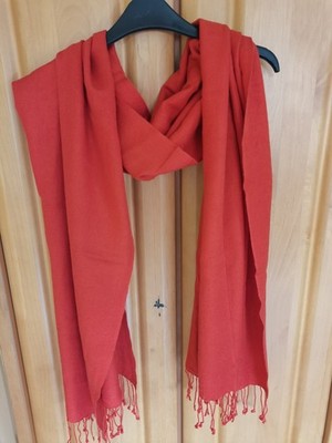 CODELLO -  exkl. hochwertiger Luxusschal/Tuch mit Fransen 60% Wolle 40% Seide