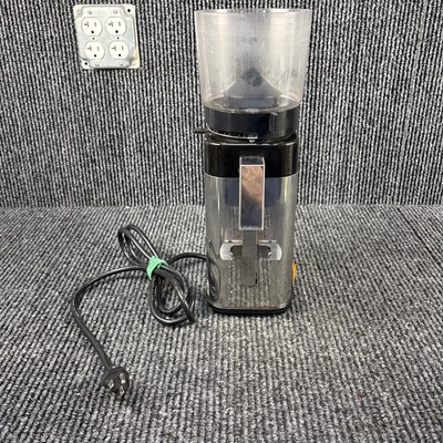 Pasquini k2 Coffee Grinder with bowl NO LID -- POWERS ON & SPINS WORKING
