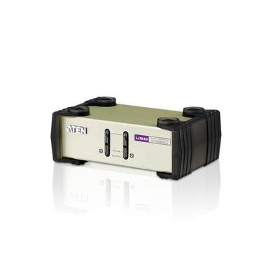 ATEN CS82U 2-Port PS/2 USB VGA KVM-Switch Dektop