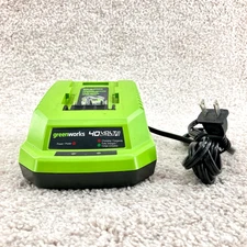 Greenworks 40V OEM Battery Charger For Battery #s 29482 29462 29472 29252 22262