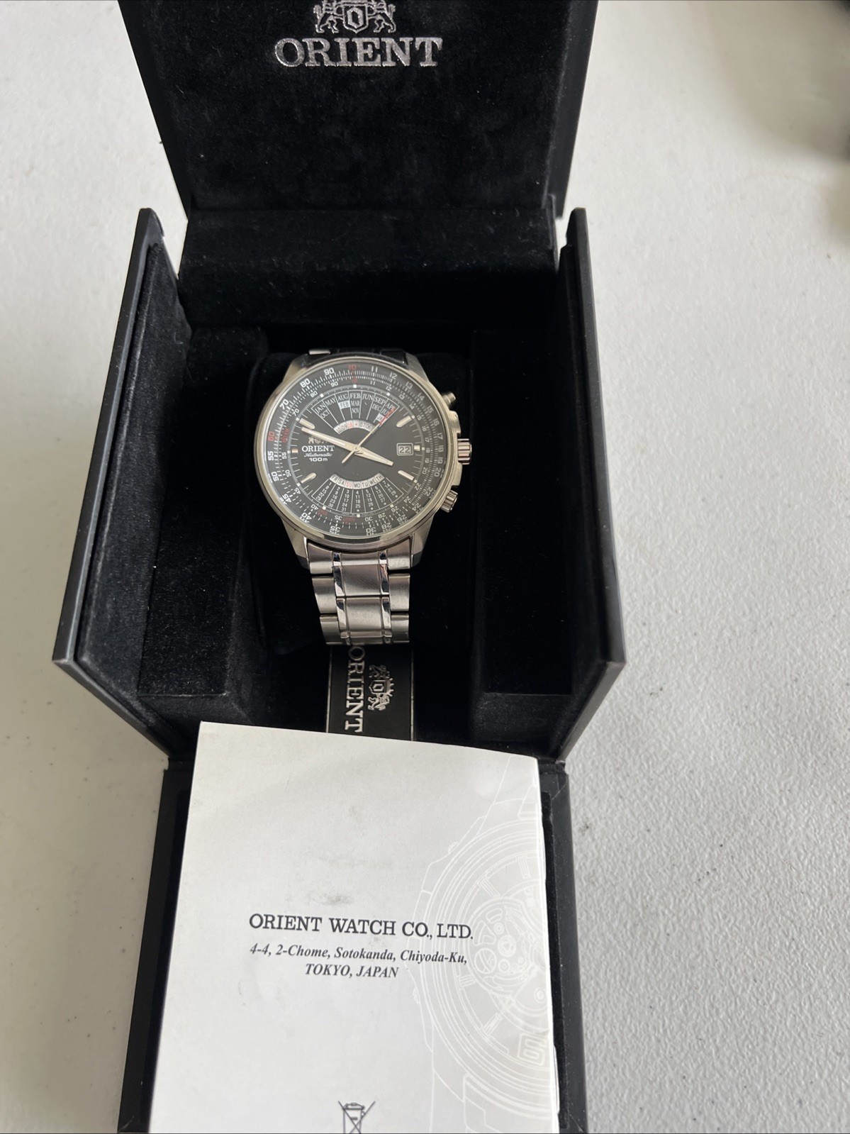 Orient Automatic World-Time Multi-Year Calendar - image 5