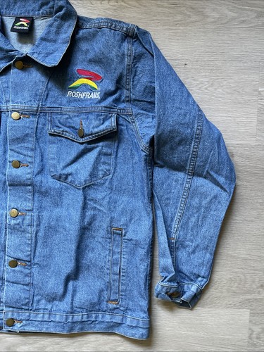 Roshfrans Denim Jacket Mens Size Large B2 - Picture 2 of 15