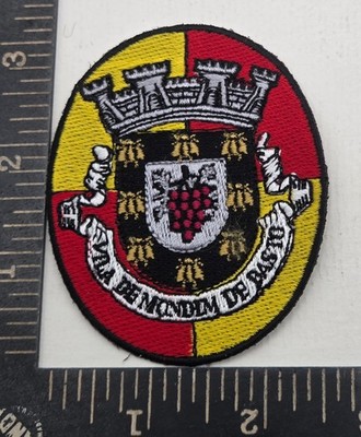 Portugal Republic Coat of Arms Patch Republica Portuguesa Embroidered Sew On