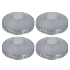 4Pcs Chain Link Fence Post Cap, Dome External Post Caps Fit 4-1/2" OD Pipe