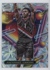 2023-24 Topps Cosmic Chrome Nucleus Refractor Anfernee Simons #104 12po