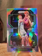 2021-22 Panini Prizm PAYTON PRITCHARD Silver Prizm #17 Celtics