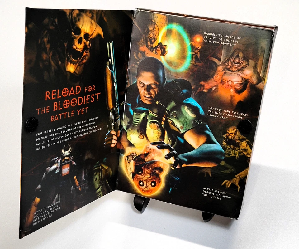 DOOM 3 Resurrection of Evil Expansion Pack PC + RARE Activision Press Kit, NEW - Image 3 of 4