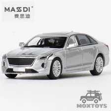 MASDI 1:64 CT6 Silver Diecast Model Car