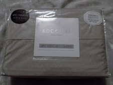 4 pc Queen Gray Brushed Microfiber Sheet Set Bed Sleep Wrinkle Resistant NEW