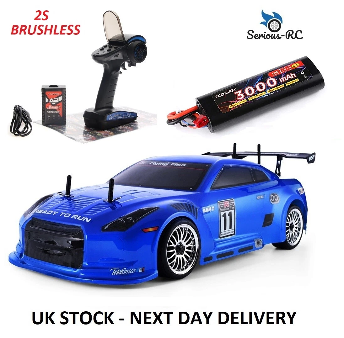 HSP BRUSHLESS RC Car 2S LIPO 1 10th Scale Remote Control Car With with Battery