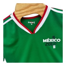 Full Impact Mexico Soccer 2010 Jersey Men’s Large Green Shirt