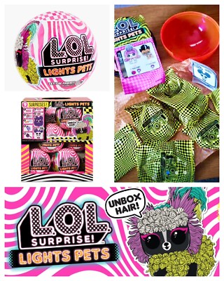 LOL Surprise Poupées de mode à collectionner - Avec 8 surprises, Modes & Accessoires - révélation de lumière noire comprise- Poupée Pailletée Lights LOL Surprise Poupées de mode à collectionner - Avec 8 surprises, Modes & Accessoires - révélation de lumière noire comprise- Poupée Pailletée Lights
