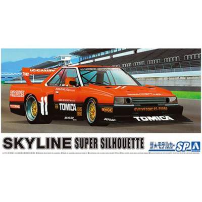 Aoshima Nissan Skyline KDR30 Super Silhouette '82 Maßstab 1:24