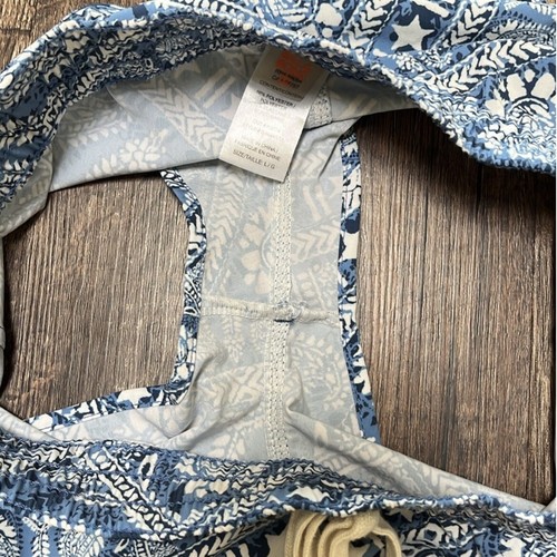 Billabong Swim Blue & White Board Shorts, Size Large, Paisley Star Print, Beach - Picture 7 of 9