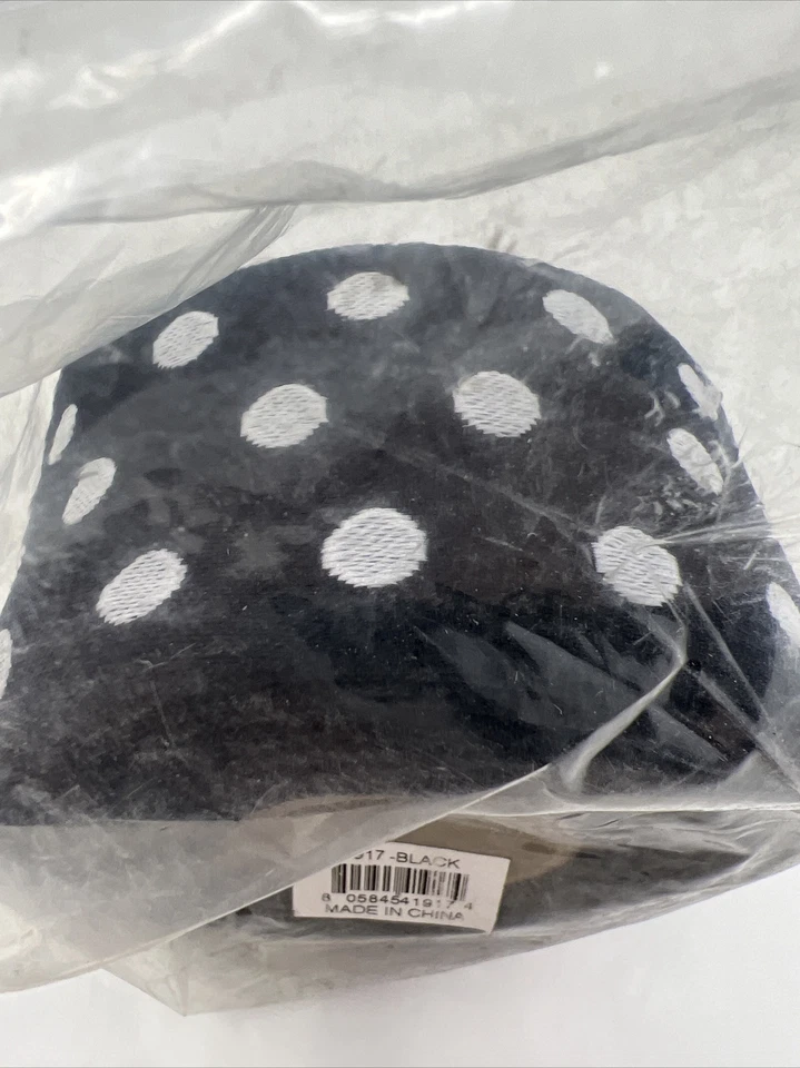 A&B T41917-AB 2" Black Polka Dot Ribbon - Image 3 of 4