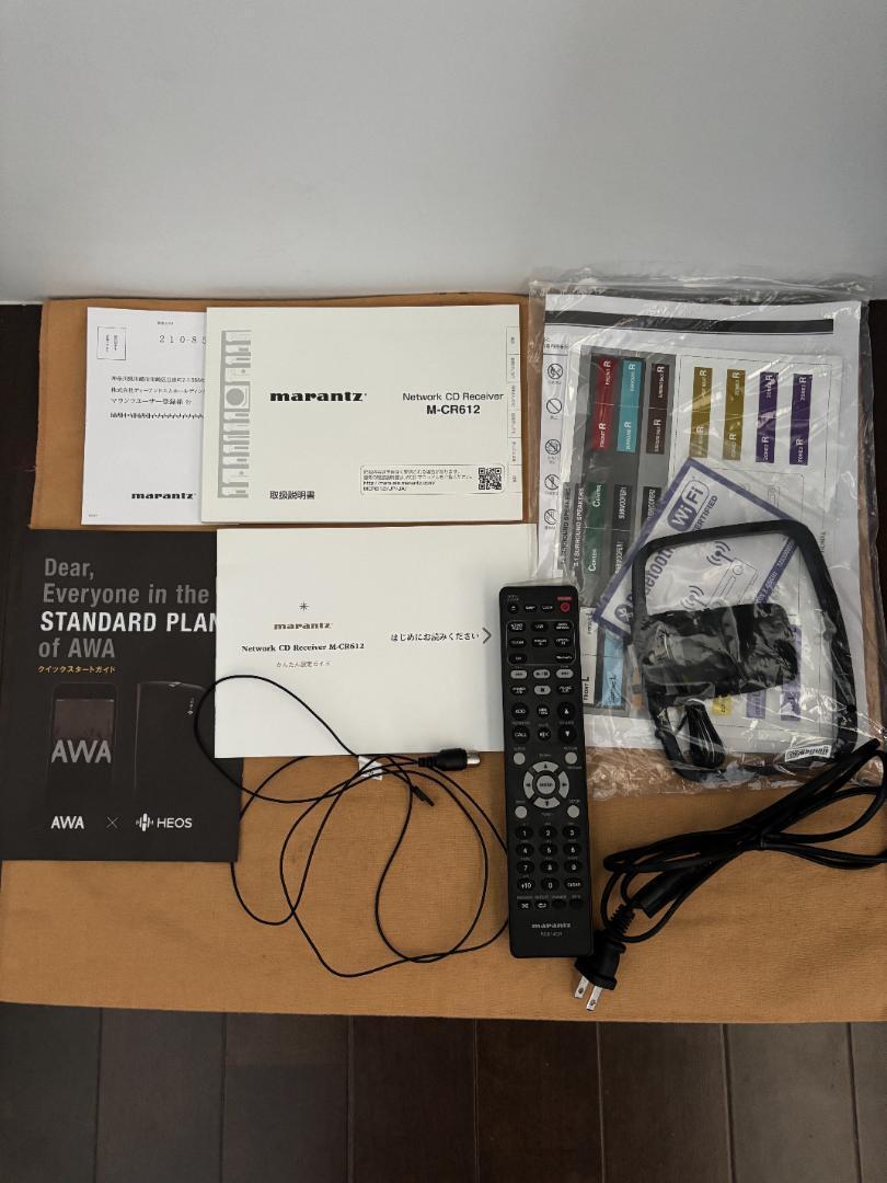 Marantz M-CR612 Compact Network CD Receiver JP Black MCR612 Marantz M-CR612 Compact Network CD Receiver JP Black MCR612