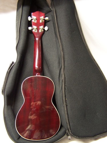Ohana Model SK-15mr Soprano Size Mohogany Wood Ukulele - With Gig Bag EXUC - Picture 9 of 18