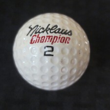 Vintage Jack Nicklaus Golf Ball Champion 2 Late 1960s 